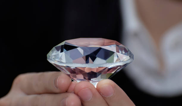 istock Diamonds are valuable, expensive and rare. For making jewelry 1413918056