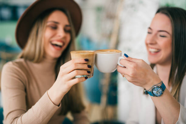 istock friends on coffe break in cafe 1413946791