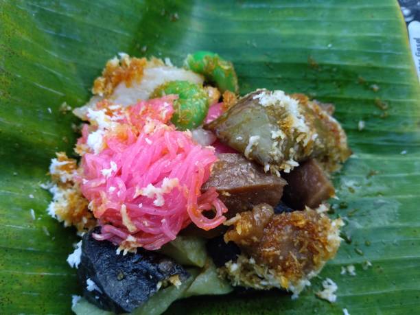 istock Gethuk is a traditional food typical of Central Java, Indonesia, made from softened cassava 1413949197