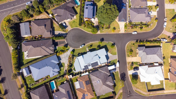 istock Housing suburb aerial 1413957859