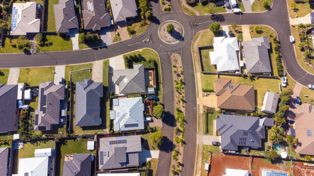 istock Housing suburb aerial 1413957872