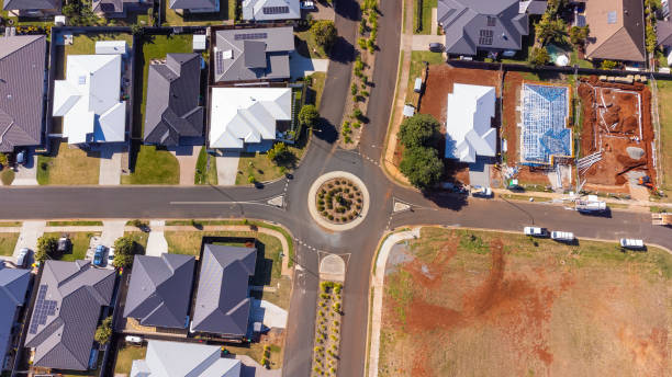 istock Housing suburb aerial 1413957876