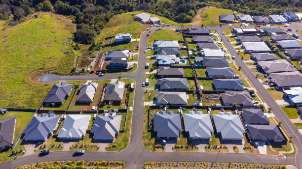 istock Housing suburb aerial 1413957906