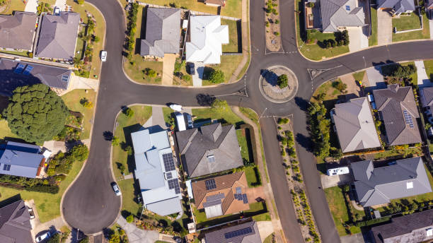 istock Housing suburb aerial 1413957910