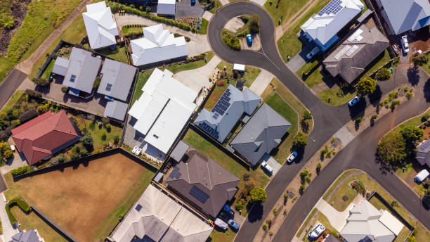 istock Housing suburb aerial 1413957911