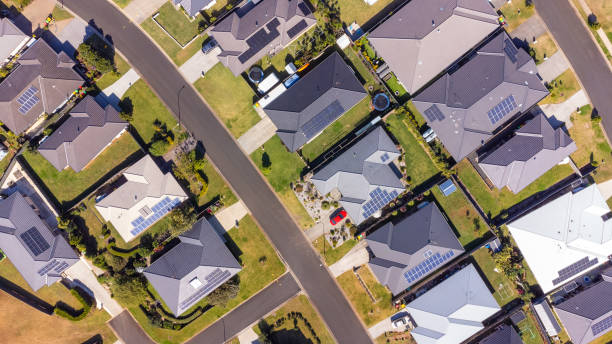 istock Housing suburb aerial 1413957916