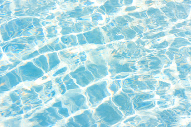 istock Blue water ripples light effect blur background, Abstract nature background Water waves in sunlight 1413970397