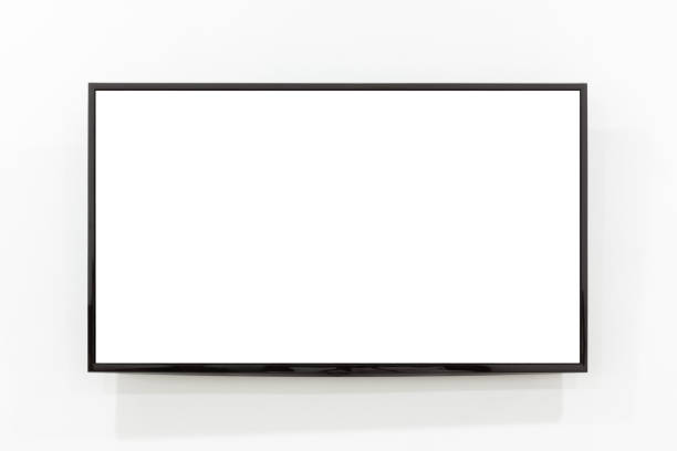 Modern classroom with an interactive whiteboard and notebook computers for each student.Similar images: