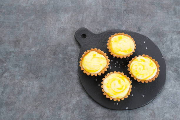 istock Golden Brown Fresh Cheese Tart 1413972647
