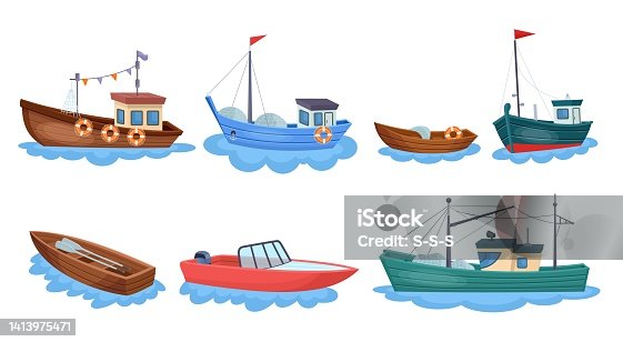 340+ Fishing Boat Clipart Stock Illustrations, Royalty-Free Vector Graphics  & Clip Art - iStock