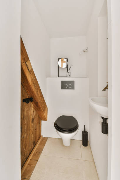 istock Small clean toilet 1413978117