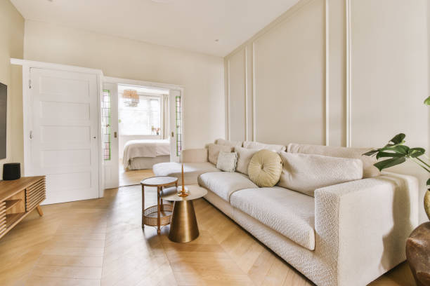 istock Modern living room design 1413978660