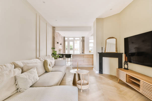 istock Modern living room design 1413978664