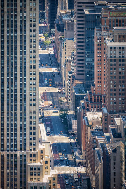istock New York Street viewed from high up 1413979987
