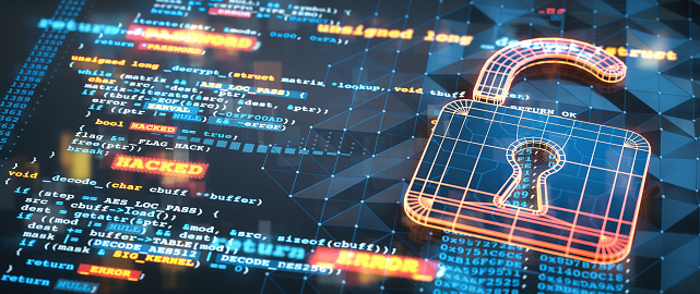 Abstract Computer Security Design Concept With Programming Language ...