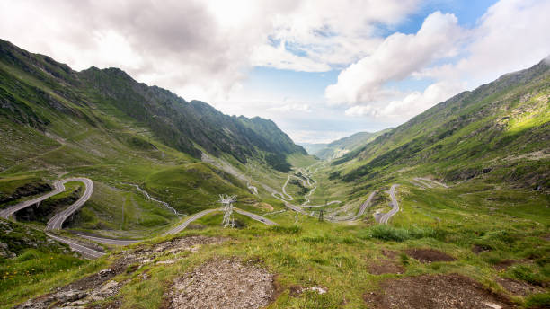 istock View of Transfagarasan route, nature in Romania 1413995995