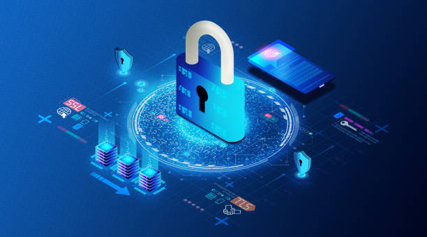 Transport Layer Security Concept - TLS and SSL Encryption - 3D illustration Transport Layer Security Concept - TLS and SSL Encryption - Cryptographic Protocols that Provide Communications Security over a Digital Network - 3D illustration hypertext transfer protocol stock illustrations