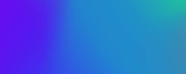 istock Blurred gradient mesh backgrounds in bright blue and green rainbow colors 1414002621