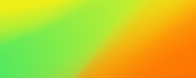 Blurred gradient mesh backgrounds in bright orange and yellow rainbow colors