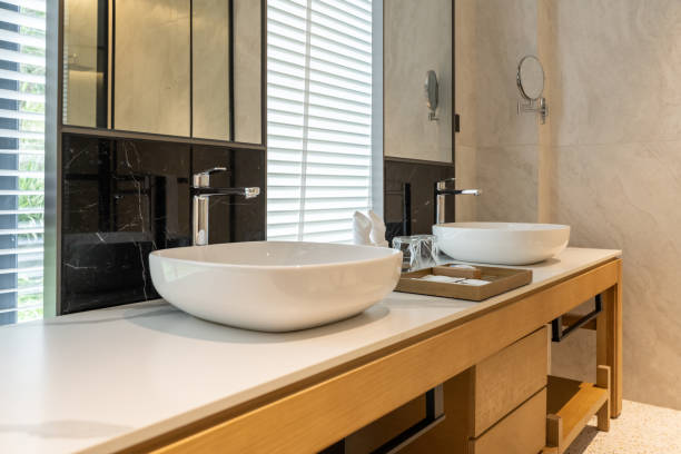 istock Washstand in toilet 1414004389