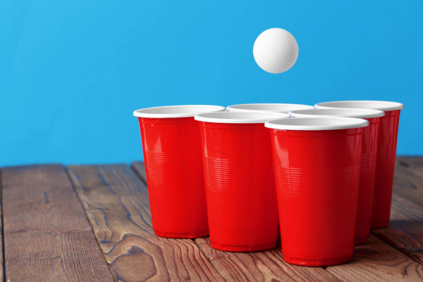 istock College party sport - beer pong 1414006258