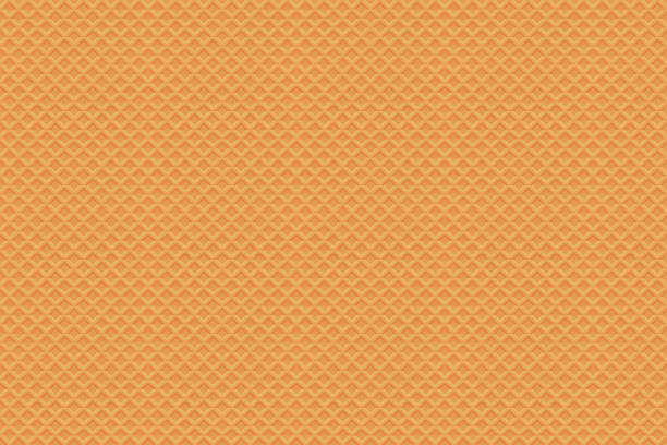 ilustrações de stock, clip art, desenhos animados e ícones de waffle texture background. seamless pattern for mockup. - cone