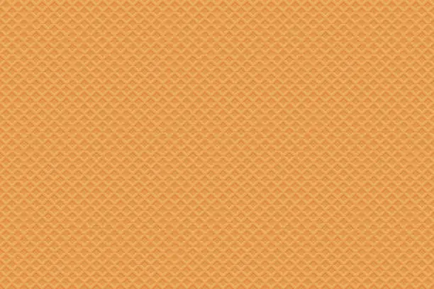 Vector illustration of Waffle texture background. Seamless pattern for mockup.