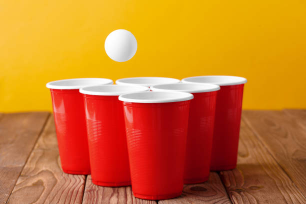 istock College party sport - beer pong 1414013890