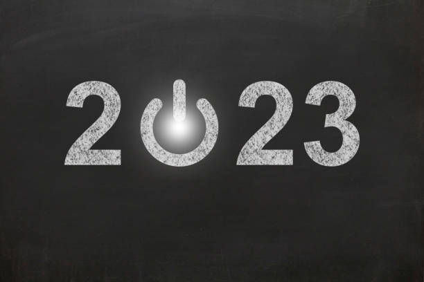 istock New year 2023 start turn on blackboard 1414013899