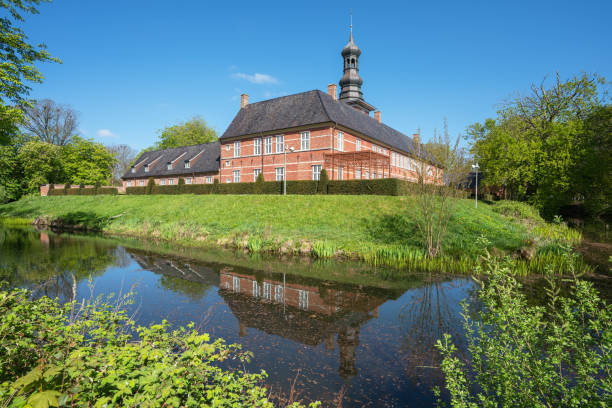 Ammersoyen castle near the small town of Ammerzoden in The Netherlands is a medieval defensive fortress dating back to approx. the year 1350.