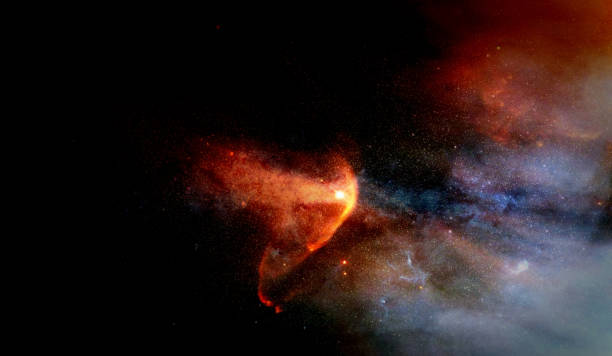 istock Space and glowing nebula background. Elements of this image furnished by NASA. 1414016484