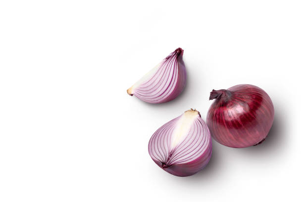 istock red onion and cut in half slice isolated on white 1414018935