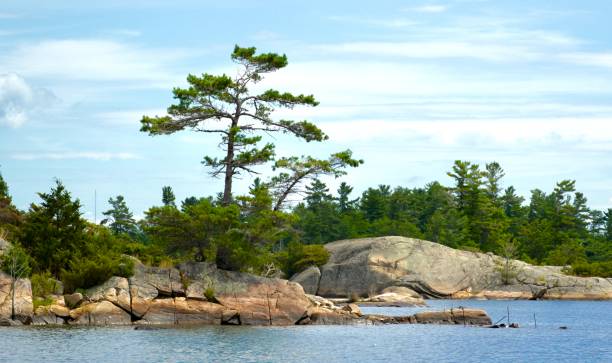 istock Rocky Shoreline, Georgian Bay 1414023544
