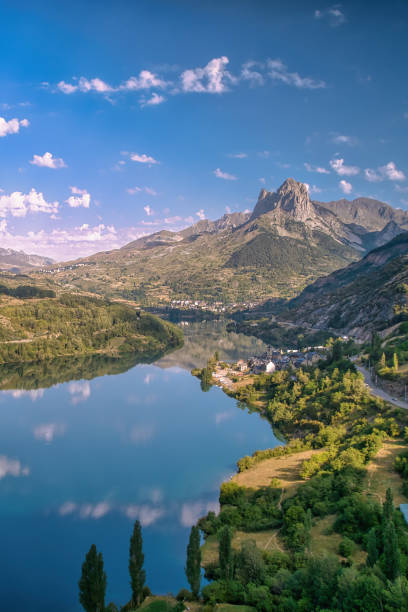 istock mountain landscape reflected in a lake 1414031327