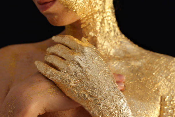 istock Aging gracefully concept. Skin care, Self acceptance 1414049963