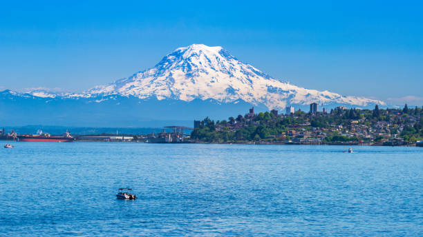 istock Mount Rainier and the Puget Sound 1414051142