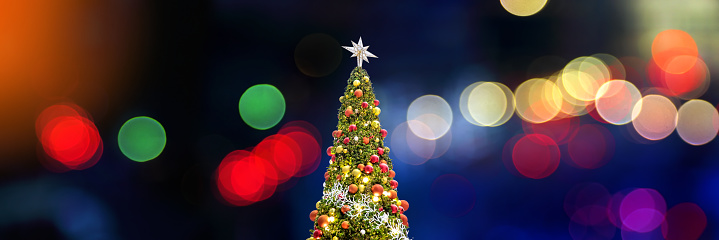 Conceptual Christmas tree