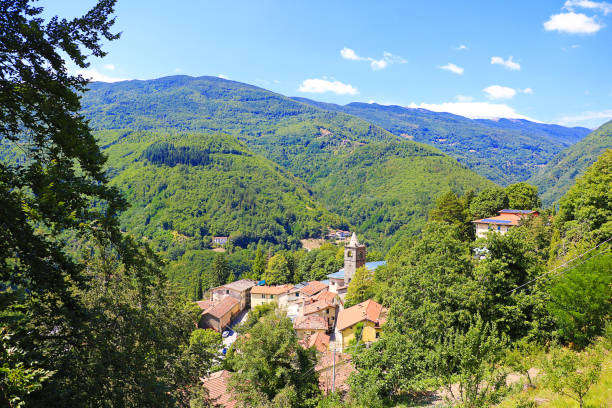 istock Panoramic (partial) view  of Cutigliano (Pistoia) 1414088815