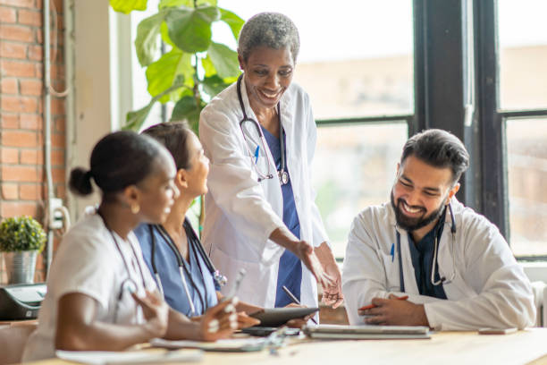 istock Doctor Meeting with Medical Students 1414091135