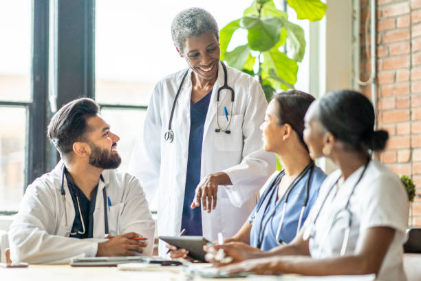 istock Doctor Meeting with Medical Students 1414091143