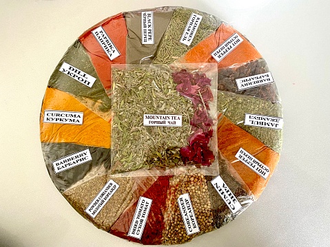 seasonings and spices