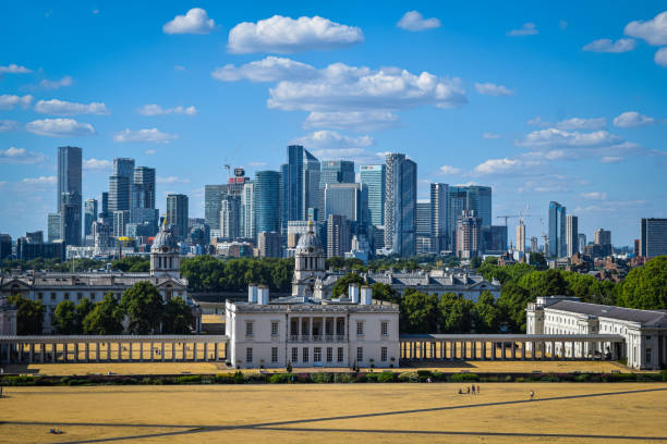 istock Canary Wharf taken from Greenwhich park 1414095246