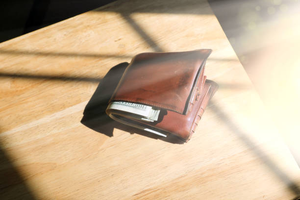 Close up male wallet