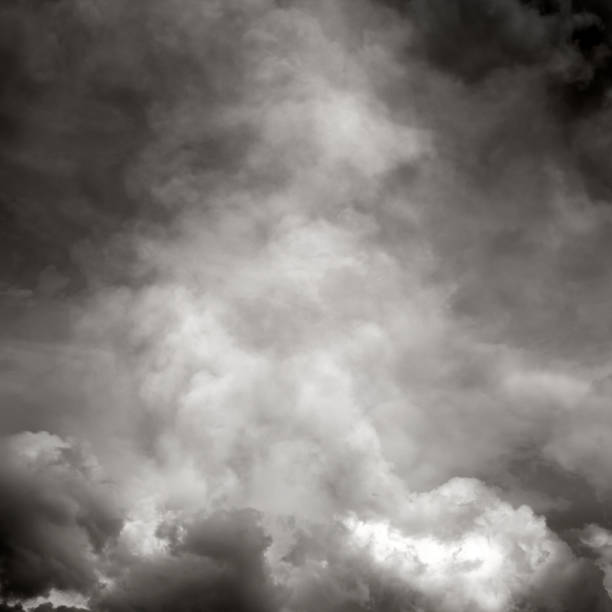 istock Conceptual background of spooky storm clouds 1414096558