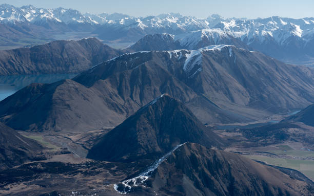 istock Mountain Landscape lakes and snow capped 1414103001