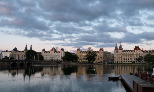istock Dusk falls on Copenhagen 1414107078
