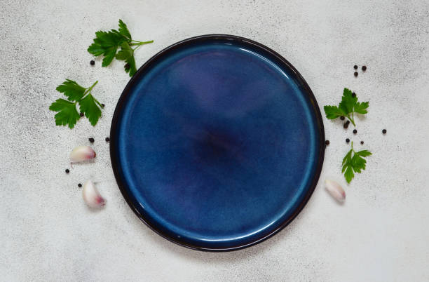 istock food background handmade ceramic plate mock up with copy space text 1414107336
