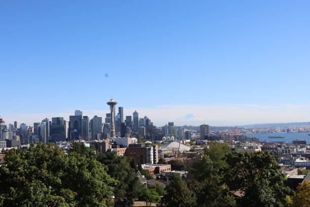 istock Downtown Seattle and space needle from Kerry park 1414123133