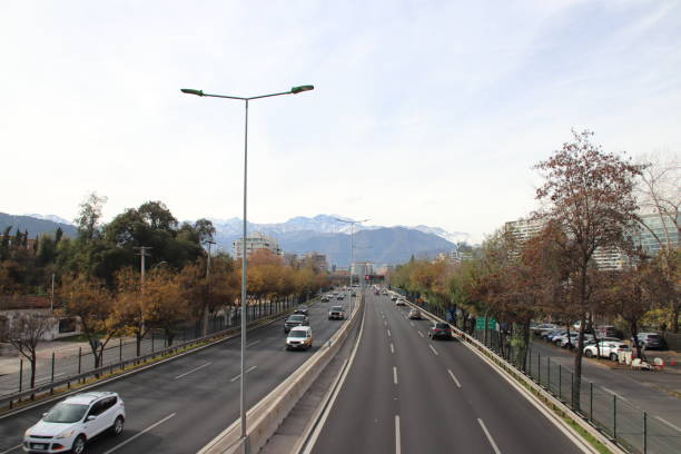 istock Kennedy Expressway in Santiago, Chile 1414125769