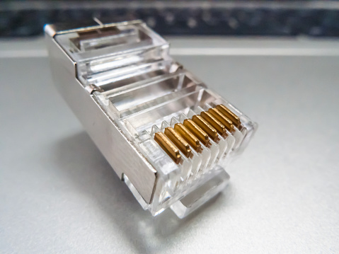 Rj45 Connector, LAN Network connector, Network connection plug